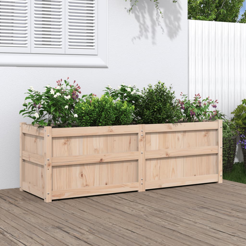 vidaXL plantekasse 150x50x50 cm massivt fyrretræ vidaXL plantekasse 150x50x50 cm massivt fyrretræ