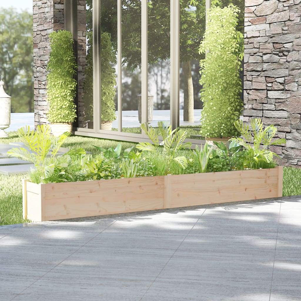 vidaXL plantekasse 200x31x31 cm massivt fyrretræ vidaXL plantekasse 200x31x31 cm massivt fyrretræ