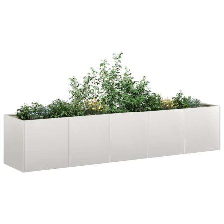 vidaXL plantekasse 200x40x40 cm rustfrit stål