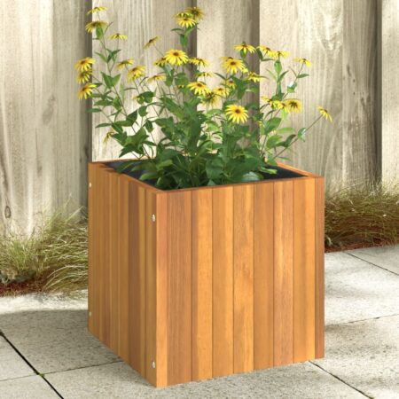 vidaXL plantekasse 35x35x35 cm massivt akacietræ