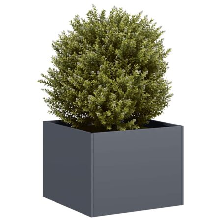 vidaXL plantekasse 40x40x30 cm stål antracitgrå