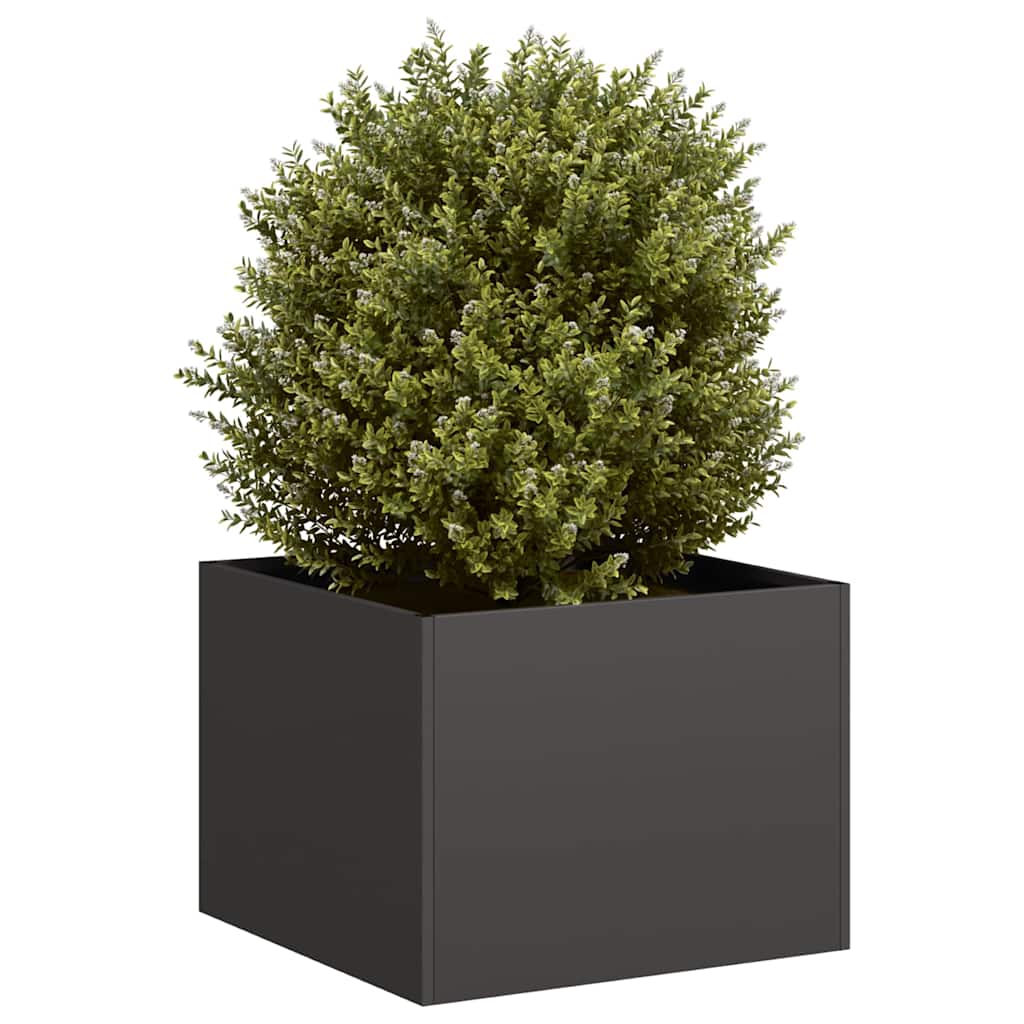 vidaXL plantekasse 40x40x30 cm stål sort vidaXL plantekasse 40x40x30 cm stål sort