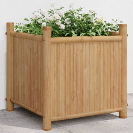 vidaXL plantekasse 40x40x40 cm bambus