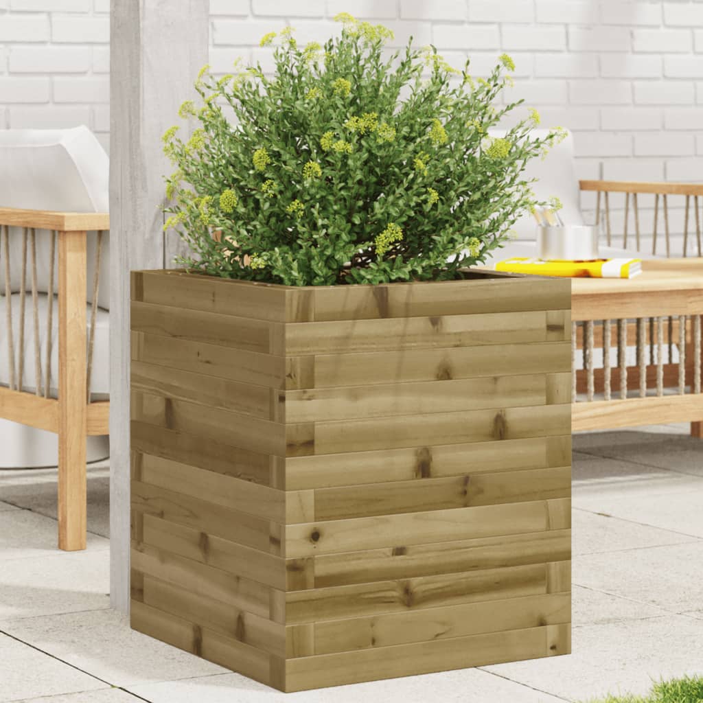 vidaXL plantekasse 40x40x46 cm imprægneret fyrretræ vidaXL plantekasse 40x40x46 cm imprægneret fyrretræ