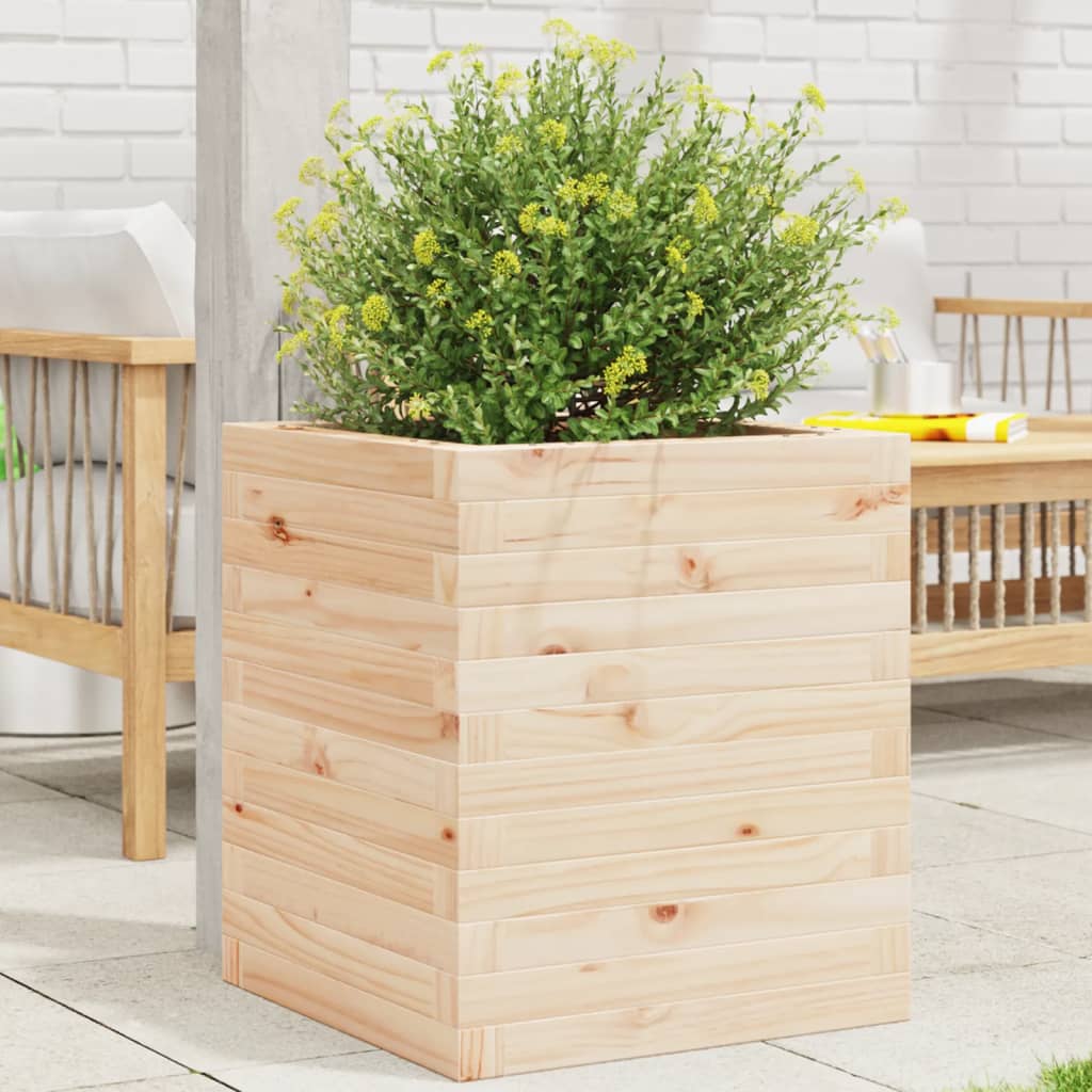 vidaXL plantekasse 40x40x46 cm massivt fyrretræ vidaXL plantekasse 40x40x46 cm massivt fyrretræ