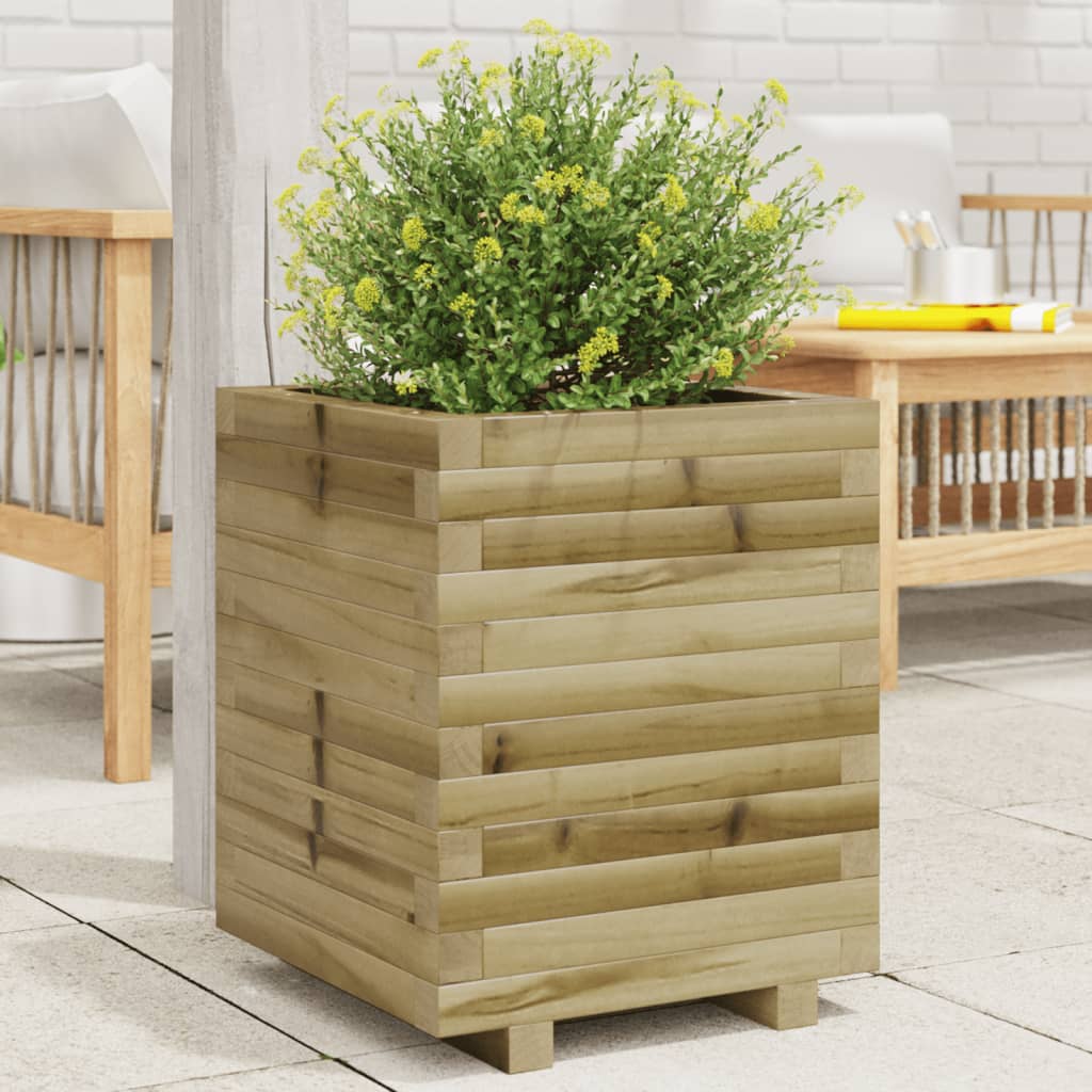 vidaXL plantekasse 40x40x49,5 cm imprægneret fyrretræ vidaXL plantekasse 40x40x49,5 cm imprægneret fyrretræ