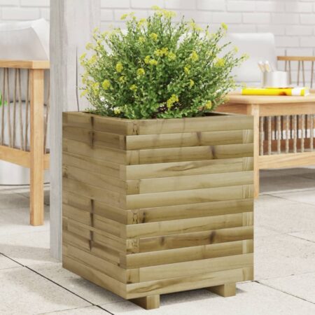 vidaXL plantekasse 40x40x49,5 cm imprægneret fyrretræ