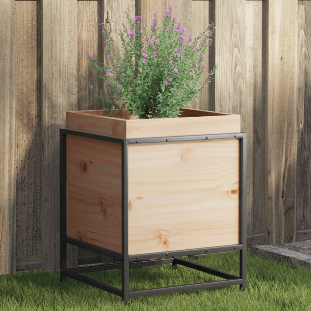 vidaXL plantekasse 40x40x50 cm massivt fyrretræ vidaXL plantekasse 40x40x50 cm massivt fyrretræ