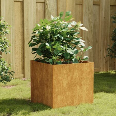 vidaXL plantekasse 40x41x40 cm cortenstål
