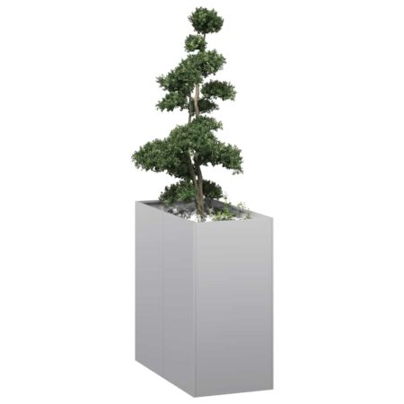 vidaXL plantekasse 40x80x80 cm galvaniseret stål