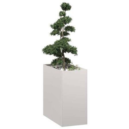 vidaXL plantekasse 40x80x80 cm rustfrit stål