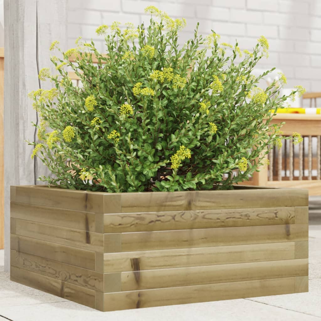 vidaXL plantekasse 50x50x23 cm imprægneret fyrretræ vidaXL plantekasse 50x50x23 cm imprægneret fyrretræ