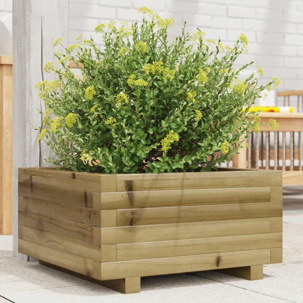 vidaXL plantekasse 50x50x26,5 cm imprægneret fyrretræ vidaXL plantekasse 50x50x26,5 cm imprægneret fyrretræ
