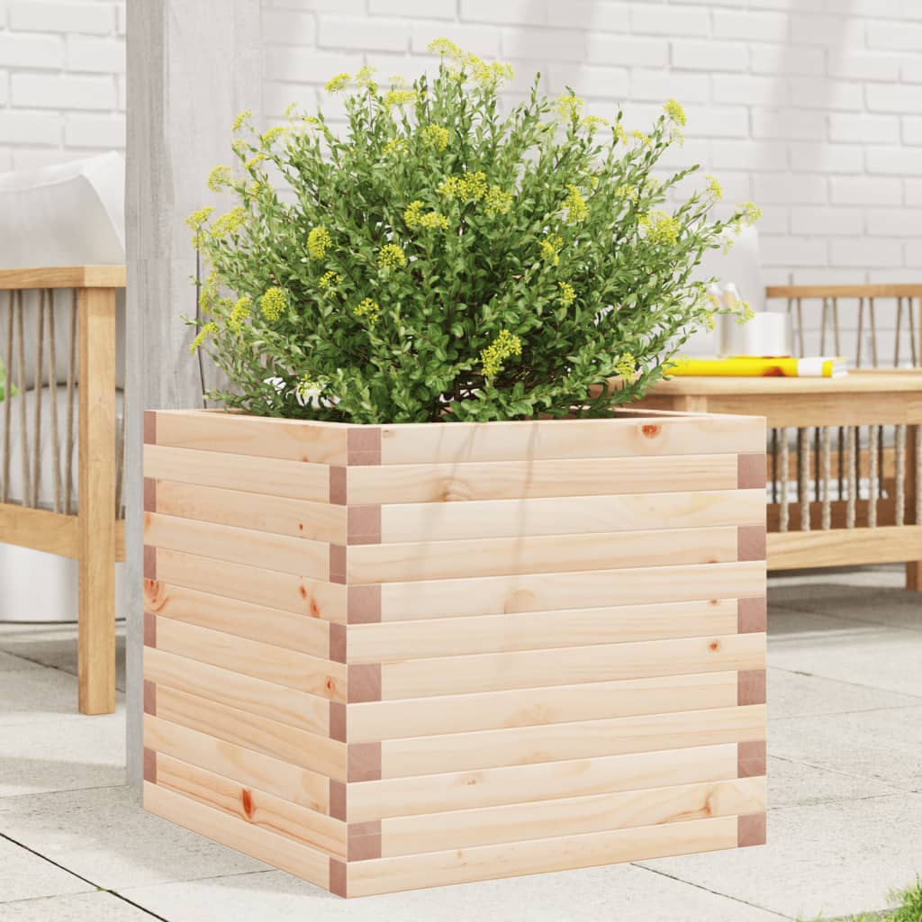 vidaXL plantekasse 50x50x45,5 cm massivt fyrretræ vidaXL plantekasse 50x50x45,5 cm massivt fyrretræ