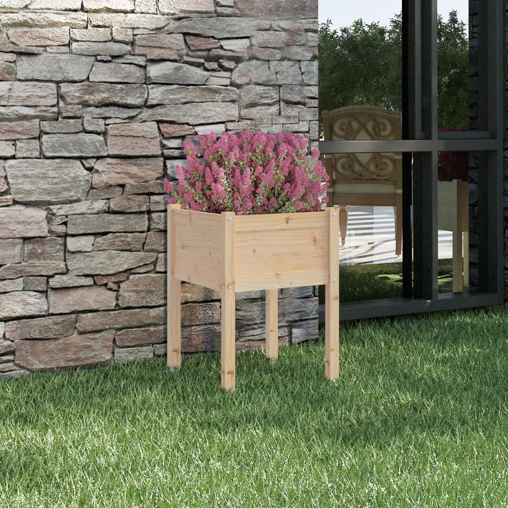 vidaXL plantekasse 50x50x70 cm massivt fyrretræ vidaXL plantekasse 50x50x70 cm massivt fyrretræ
