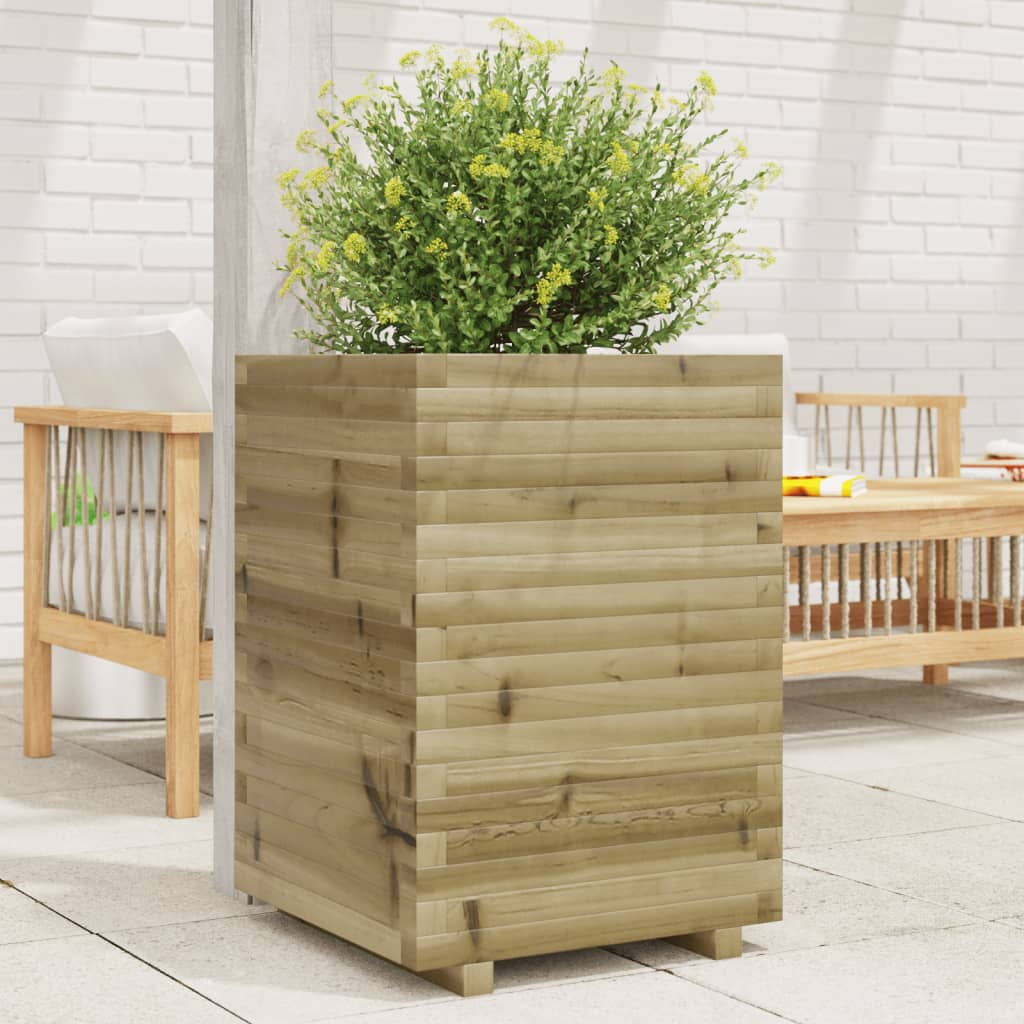 vidaXL plantekasse 50x50x72 cm imprægneret fyrretræ vidaXL plantekasse 50x50x72 cm imprægneret fyrretræ