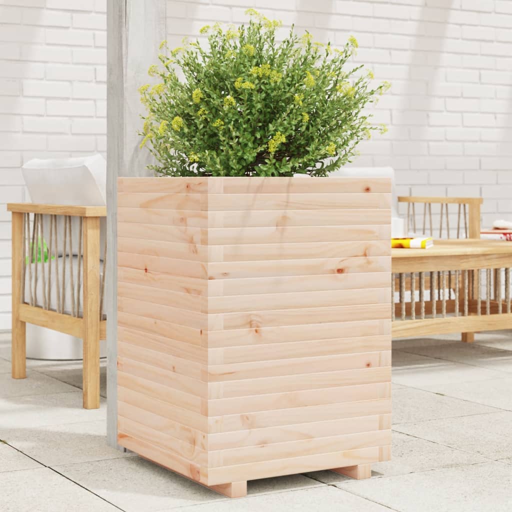 vidaXL plantekasse 50x50x72 cm massivt fyrretræ vidaXL plantekasse 50x50x72 cm massivt fyrretræ