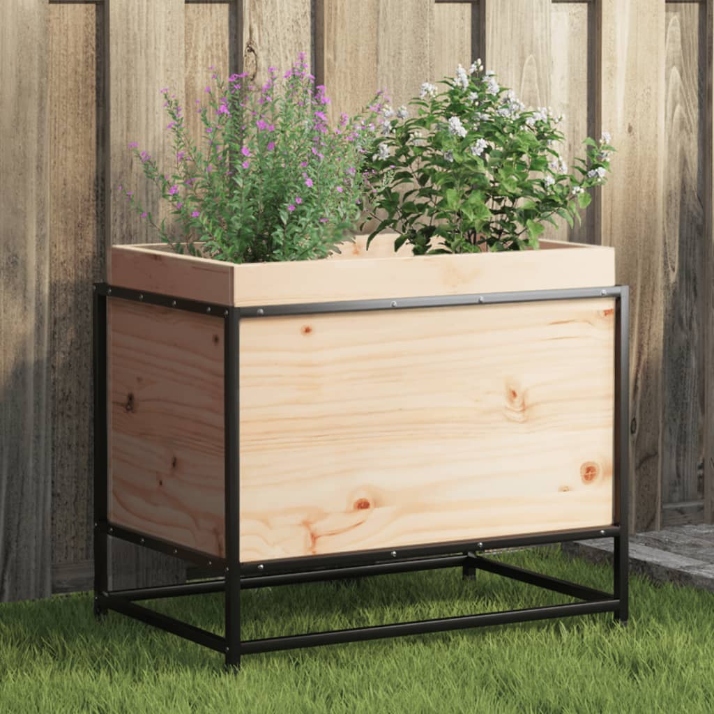 vidaXL plantekasse 60x40x50 cm massivt fyrretræ vidaXL plantekasse 60x40x50 cm massivt fyrretræ