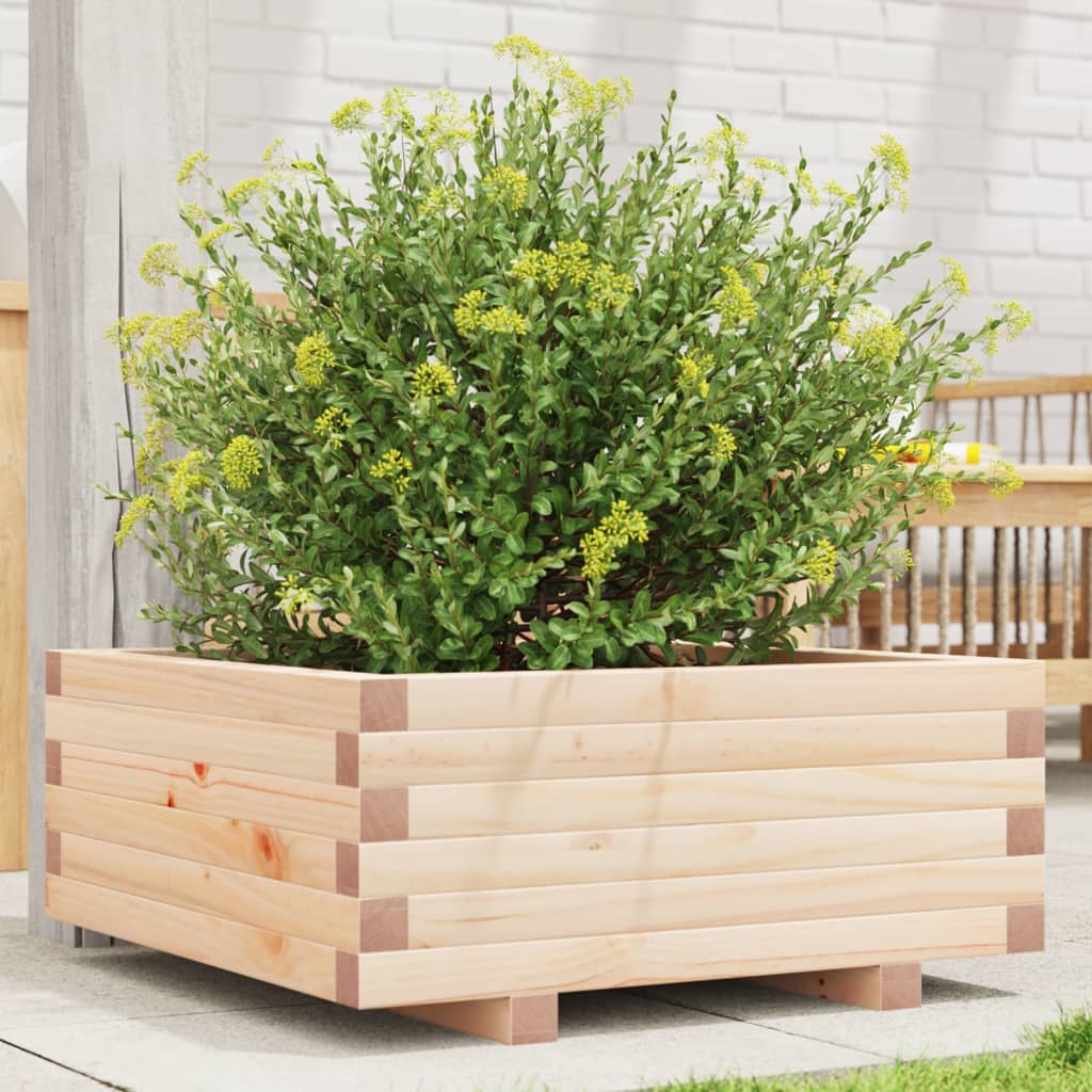 vidaXL plantekasse 60x60x26,5 cm massivt fyrretræ vidaXL plantekasse 60x60x26,5 cm massivt fyrretræ