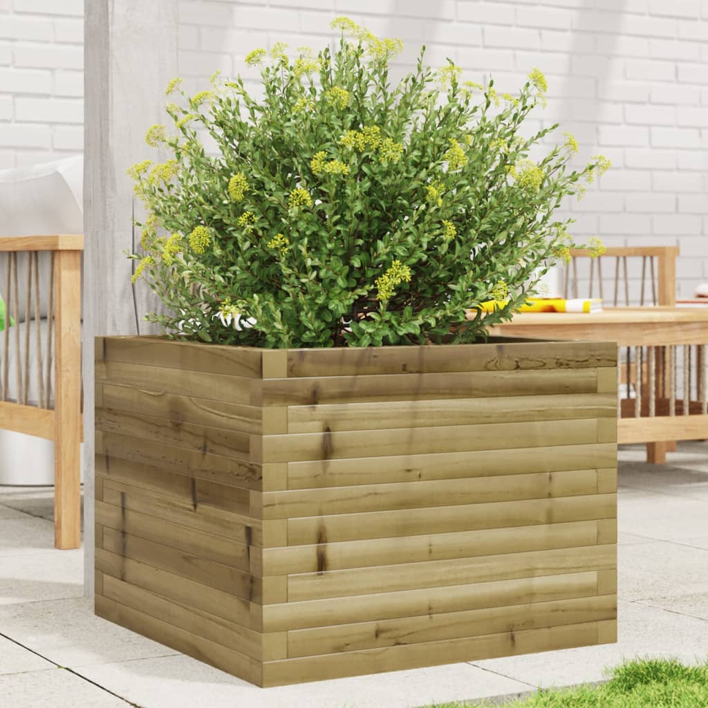 vidaXL plantekasse 60x60x45,5 cm imprægneret fyrretræ vidaXL plantekasse 60x60x45,5 cm imprægneret fyrretræ