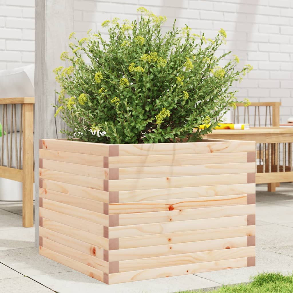 vidaXL plantekasse 60x60x45,5 cm massivt fyrretræ vidaXL plantekasse 60x60x45,5 cm massivt fyrretræ