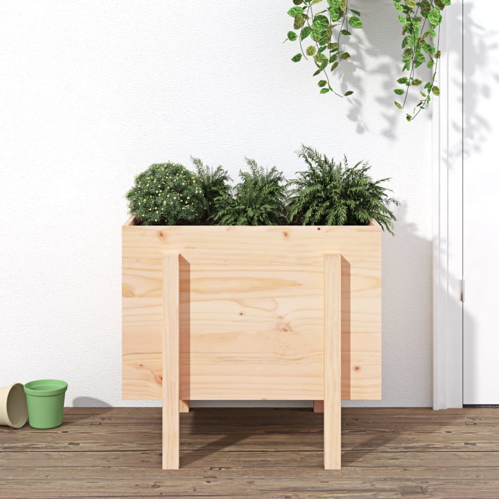 vidaXL plantekasse 62x50x57 cm massivt fyrretræ vidaXL plantekasse 62x50x57 cm massivt fyrretræ