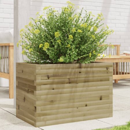 vidaXL plantekasse 70x40x45,5 cm imprægneret fyrretræ