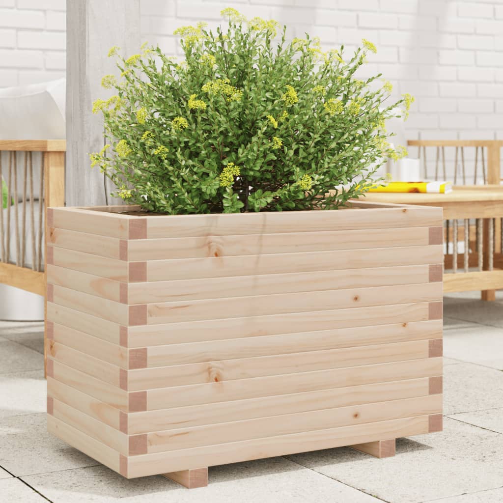 vidaXL plantekasse 70x40x49,5 cm massivt fyrretræ vidaXL plantekasse 70x40x49,5 cm massivt fyrretræ