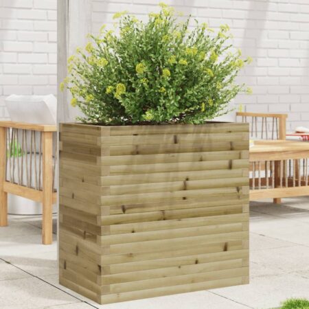 vidaXL plantekasse 70x40x68,5 cm imprægneret fyrretræ