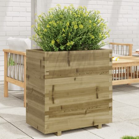 vidaXL plantekasse 70x40x72,5 cm imprægneret fyrretræ