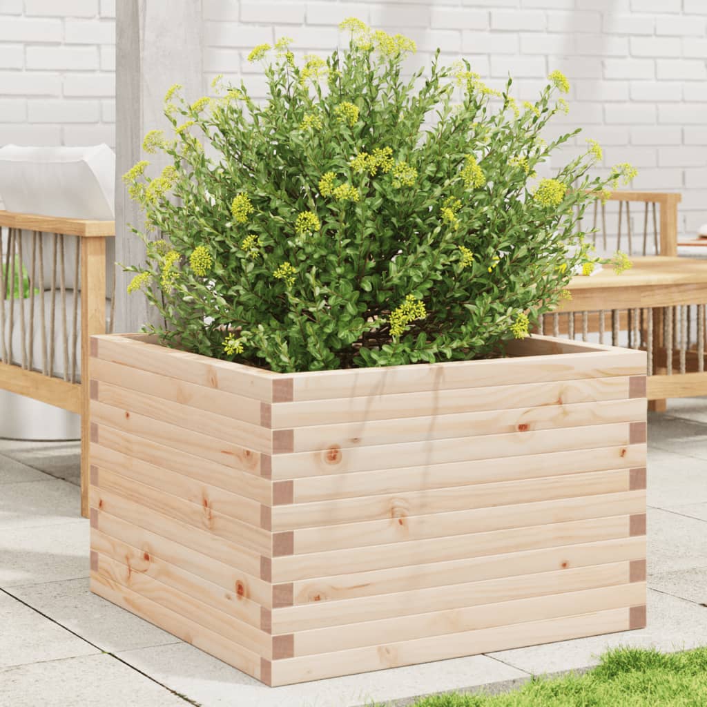 vidaXL plantekasse 70x70x46 cm massivt fyrretræ vidaXL plantekasse 70x70x46 cm massivt fyrretræ