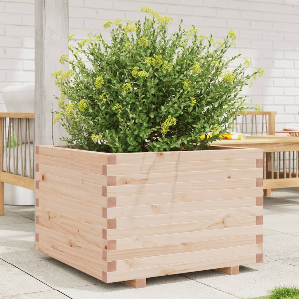 vidaXL plantekasse 70x70x49,5 cm massivt fyrretræ vidaXL plantekasse 70x70x49,5 cm massivt fyrretræ