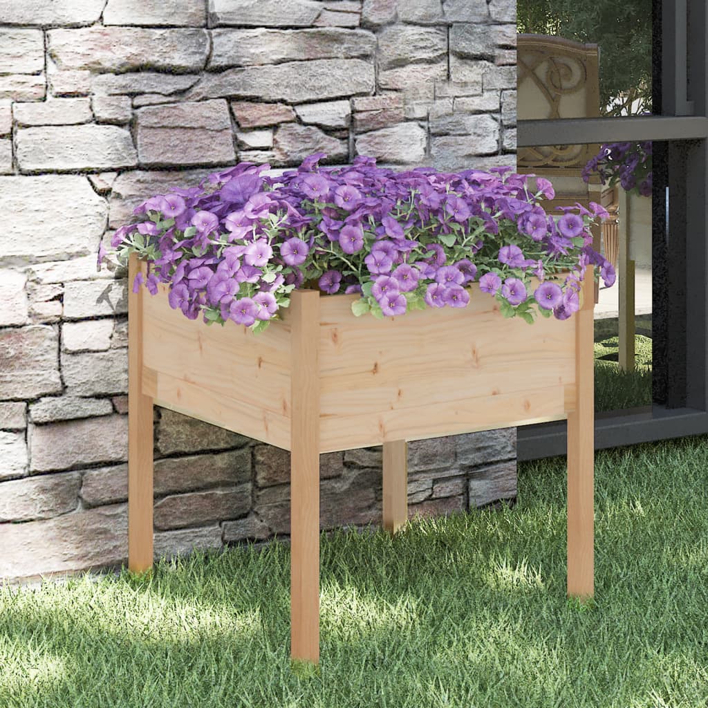 vidaXL plantekasse 70x70x70 cm massivt fyrretræ vidaXL plantekasse 70x70x70 cm massivt fyrretræ
