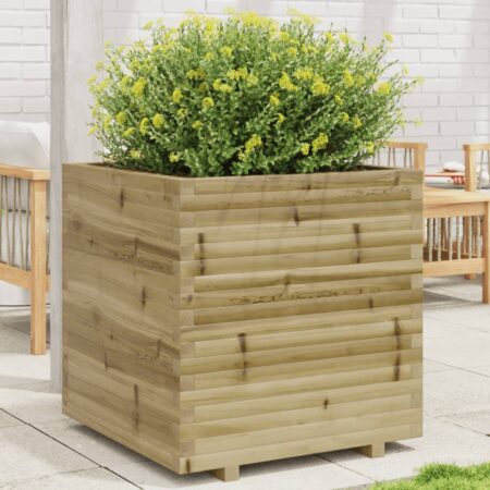vidaXL plantekasse 70x70x72,5 cm imprægneret fyrretræ