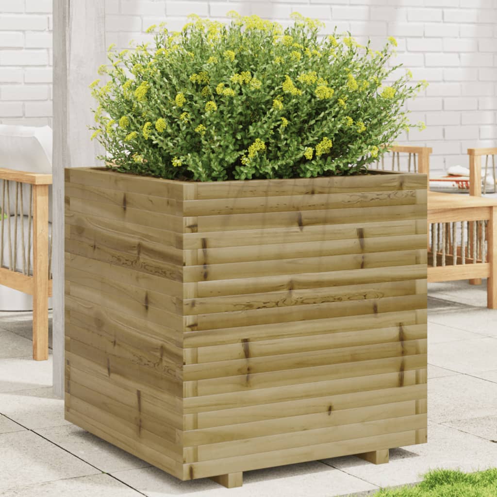 vidaXL plantekasse 70x70x72,5 cm imprægneret fyrretræ vidaXL plantekasse 70x70x72,5 cm imprægneret fyrretræ