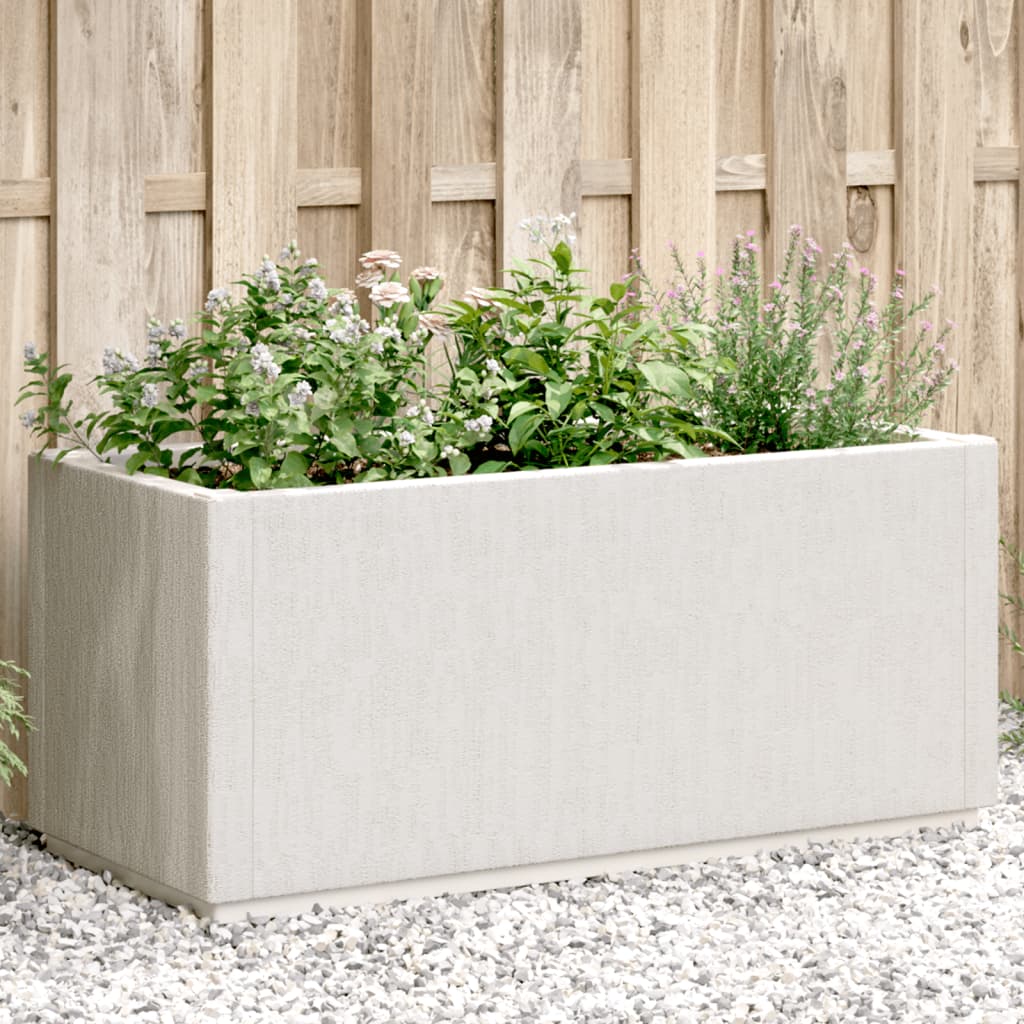 vidaXL plantekasse 80x36x35 cm PP hvid vidaXL plantekasse 80x36x35 cm PP hvid