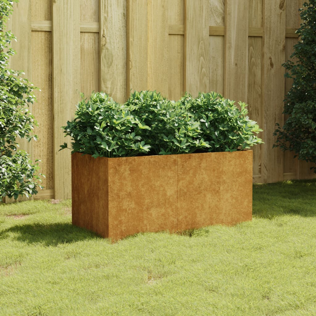 vidaXL plantekasse 80x40x40 cm cortenstål vidaXL plantekasse 80x40x40 cm cortenstål