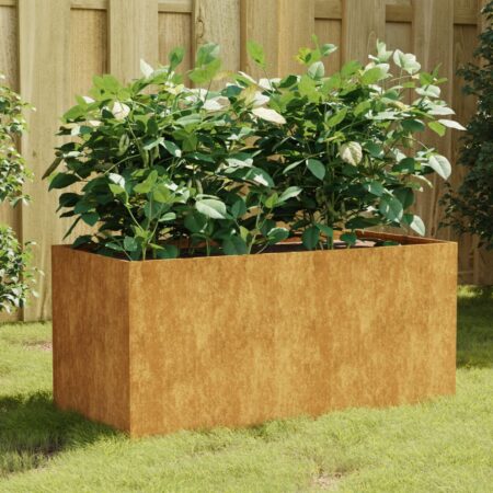 vidaXL plantekasse 80x40x40 cm cortenstål