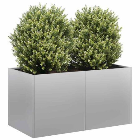 vidaXL plantekasse 80x40x40 cm galvaniseret stål