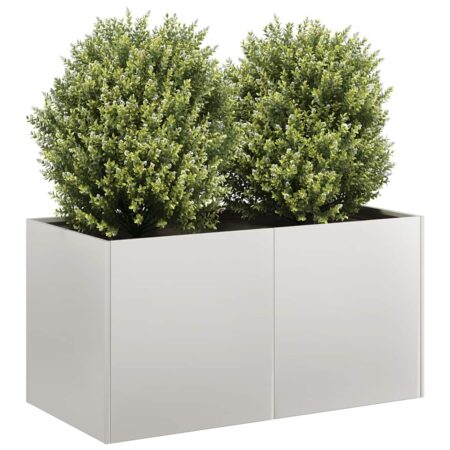 vidaXL plantekasse 80x40x40 cm rustfrit stål