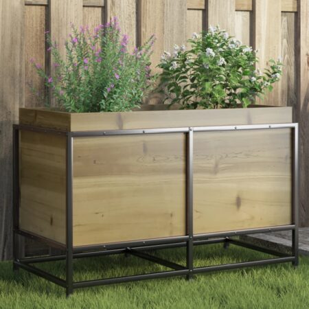 vidaXL plantekasse 80x40x50 cm imprægneret fyrretræ