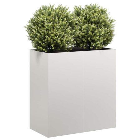 vidaXL plantekasse 80x40x80 cm rustfrit stål