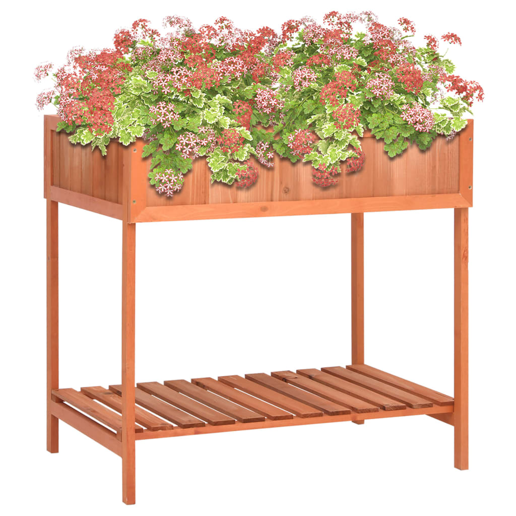 vidaXL plantekasse 80x60x80 cm massivt grantræ vidaXL plantekasse 80x60x80 cm massivt grantræ
