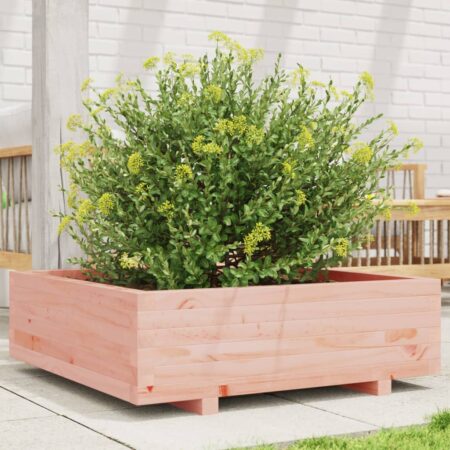 vidaXL plantekasse 80x80x26,5 cm massivt douglasgran