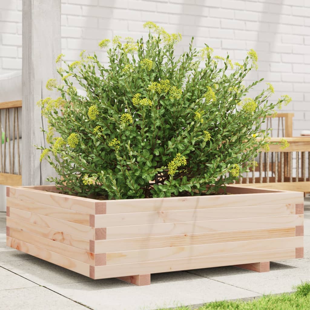 vidaXL plantekasse 80x80x26,5 cm massivt fyrretræ vidaXL plantekasse 80x80x26,5 cm massivt fyrretræ