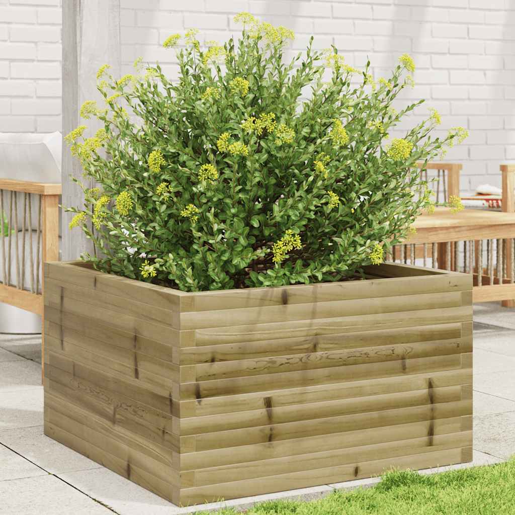 vidaXL plantekasse 80x80x46 cm imprægneret fyrretræ vidaXL plantekasse 80x80x46 cm imprægneret fyrretræ