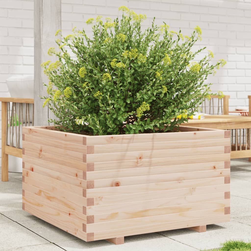 vidaXL plantekasse 80x80x49,5 cm massivt fyrretræ vidaXL plantekasse 80x80x49,5 cm massivt fyrretræ
