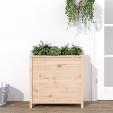 vidaXL plantekasse 82,5x40x78 cm massivt fyrretræ