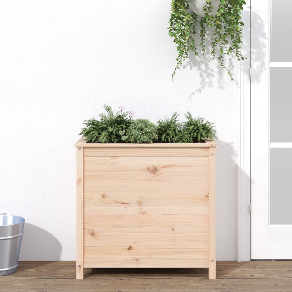 vidaXL plantekasse 82,5x40x78 cm massivt fyrretræ vidaXL plantekasse 82,5x40x78 cm massivt fyrretræ