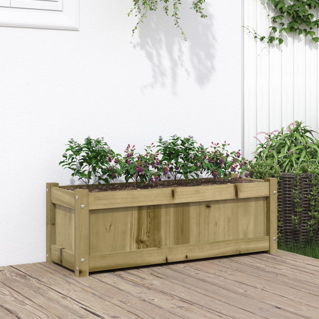 vidaXL plantekasse 90x31x31 cm imprægneret fyrretræ vidaXL plantekasse 90x31x31 cm imprægneret fyrretræ
